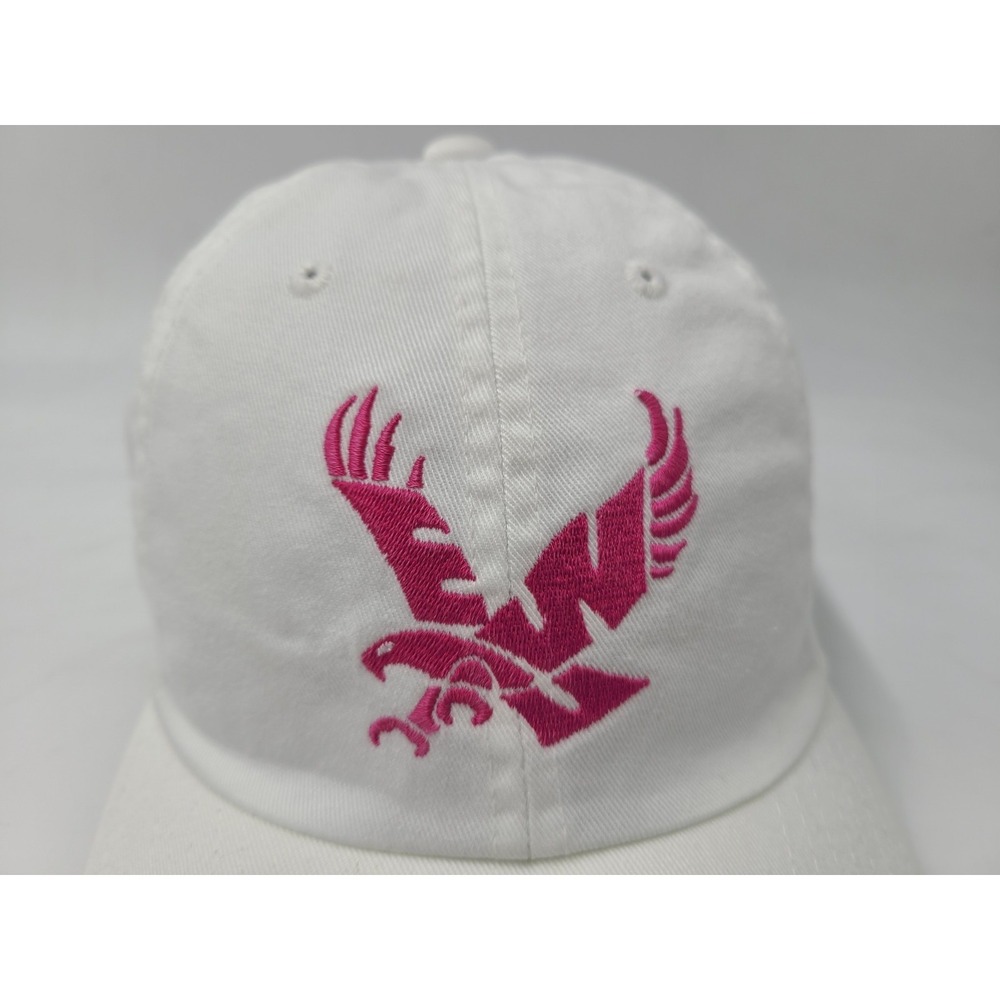 Women Eastern Washington University EWU Eagles Breast‎ Cancer Hat Cap White Pink - Picture 4 of 11